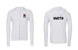 Personalized Newfield Cheer Design 2 Wolverine Zip Up Hoodie