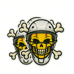 Backstop Sniper-Helmet Sticker