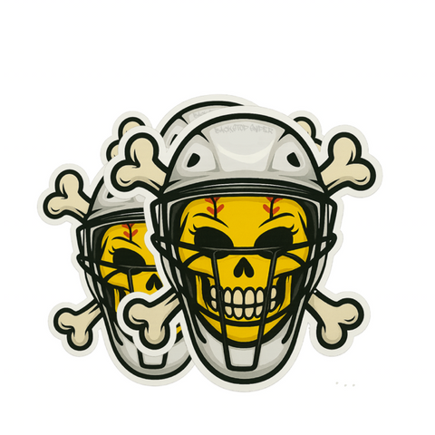Backstop Sniper-Helmet Sticker