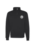 CTD BLACK/WHITE LOGO Collar Quarter Zip Sweatshirt