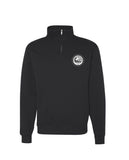 CTD BLACK/WHITE LOGO Collar Quarter Zip Sweatshirt