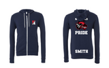 Personalized Newfield Cheer Design 3 Zip Up Hoodie