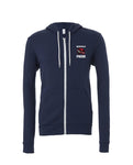 Newfield Cheer Design 2 Wolverine Zip Up Hoodie