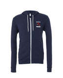 Newfield Cheer Design 2 Wolverine Zip Up Hoodie