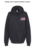 SOA Midweight Hoodie (American Flag-White)
