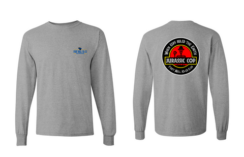 Jurassic Cop Long Sleeve Tee