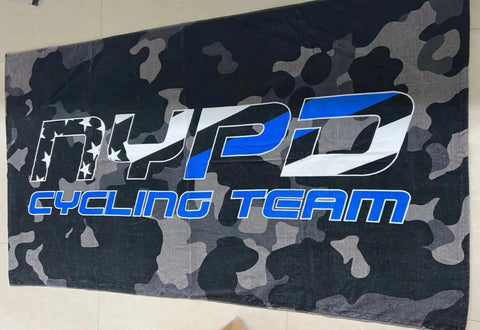 NYPD Cycling Team Beach Towel