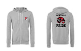 Newfield Cheer Design 3 Zip Up Hoodie