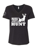 HH More Than Just a Hunt WOMAN'S V-NECK T-Shirt
