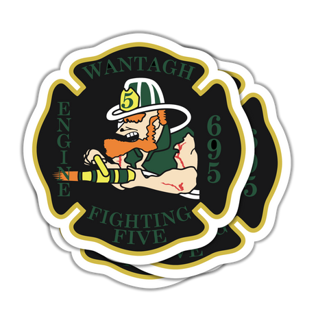 Wantagh FD Engine 5 Stickers