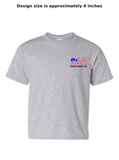 SOA T-Shirt (American Flag-Blue)