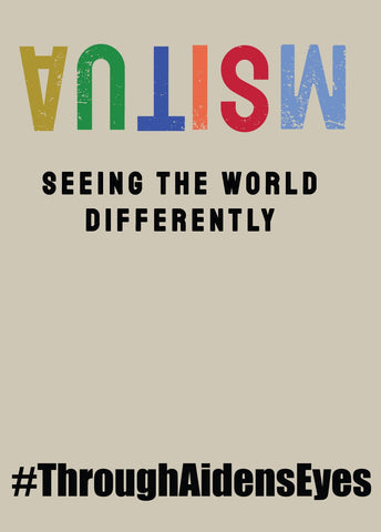 Autism #ThroughAidensEyes Throw Blanket