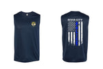 RCPD MEN'S PERFORMANCE Thin Blue Line Tank