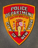 New York City Police Department NOVELTY Patches