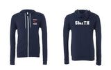 Personalized Newfield Cheer Design 2 Wolverine Zip Up Hoodie