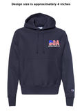 SOA Champion Hoodie (American Flag-White)