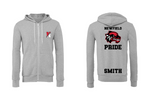 Personalized Newfield Cheer Design 3 Zip Up Hoodie