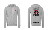 Personalized Newfield Cheer Design 3 Zip Up Hoodie