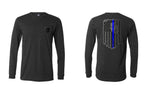 Squad Life Blackout Blue Line Long Sleeve