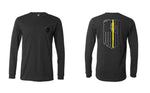 Squad Life Blackout Yellow Line Long Sleeve