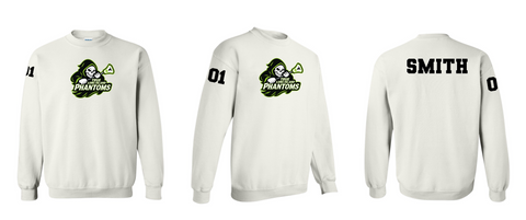 LI Phantoms PERSONALIZED Crewneck Sweatshirt