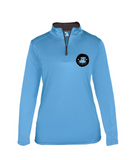 TBT WOMEN'S Lightweight 1/4 Zip Up Pullover Long Sleeve