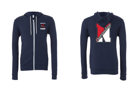 Newfield Cheer Design 4 Zip Up Hoodie