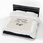 Angel Army Personalized Plush Blanket