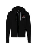 Newfield Cheer Design 2 Wolverine Zip Up Hoodie
