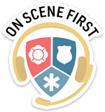 On Scene First Logo Sticker