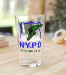 NYPD Running Club Pint Glass