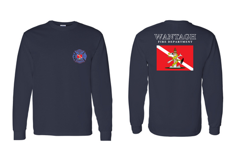 Wantagh FD Dive Long Sleeve Tee