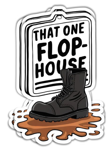 RCH Flop House Sticker