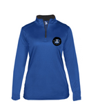 TBT WOMEN'S Lightweight 1/4 Zip Up Pullover Long Sleeve