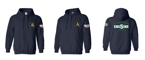 Wantagh FD Engine 5 Hoodie