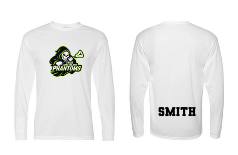 LI Phantoms PERSONALIZED PERFORMANCE Long Sleeve Tee
