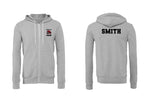 Personalized Newfield Cheer Design 2 Wolverine Zip Up Hoodie