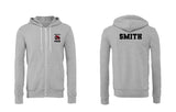 Personalized Newfield Cheer Design 2 Wolverine Zip Up Hoodie