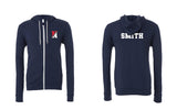 Personalized Newfield Cheer Design 1 Zip Up Hoodie