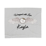 Angel Army Personalized Plush Blanket