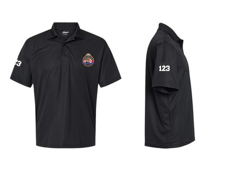 FBI N.A. Chapter Logo MEN’S PERFORMANCE Polo