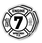 Wantagh FD MALTESE Stickers