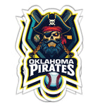 Oklahoma Pirates Stickers