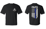 PAPD Running Club Thin Blue Line PERFORMANCE T-Shirt