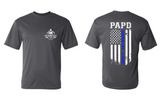 PAPD Running Club Thin Blue Line PERFORMANCE T-Shirt