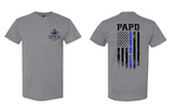 PAPD Running Club Thin Blue Line T shirt
