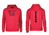 Newfield Cheer Personalized Super Soft Hoodies - W Logo