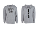 Newfield Cheer Personalized Super Soft Hoodies - W Logo