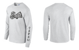 Newfield Cheer Personalized Long Sleeve Tee - Newfield Cheer Logo