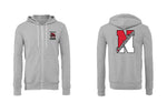Newfield Cheer Design 4 Zip Up Hoodie